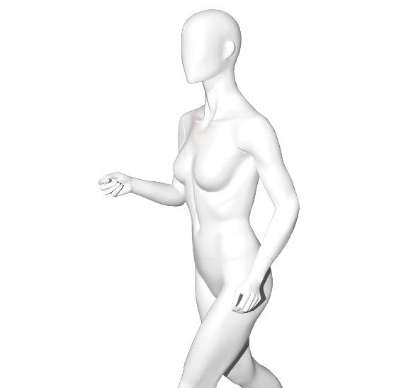 Женский спортивный манекен бегунья