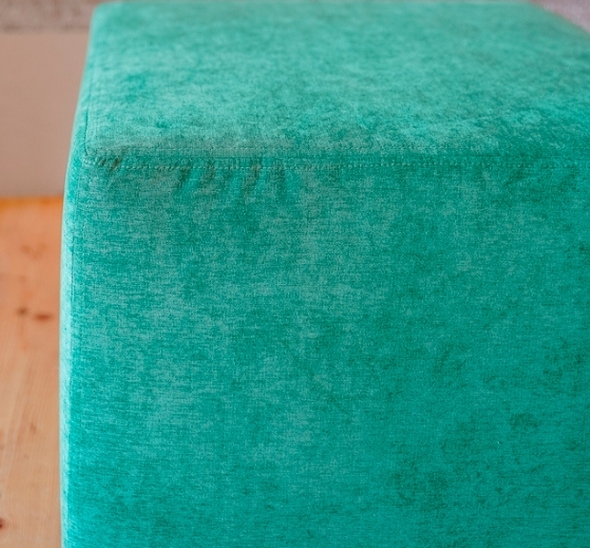 Пуфик Куб Изумруд