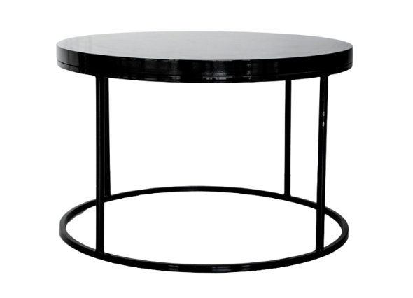 Журнальный стол Round Black