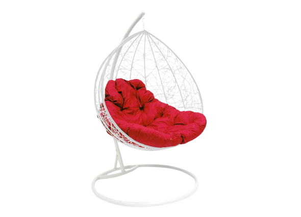 Красное подвесное кресло