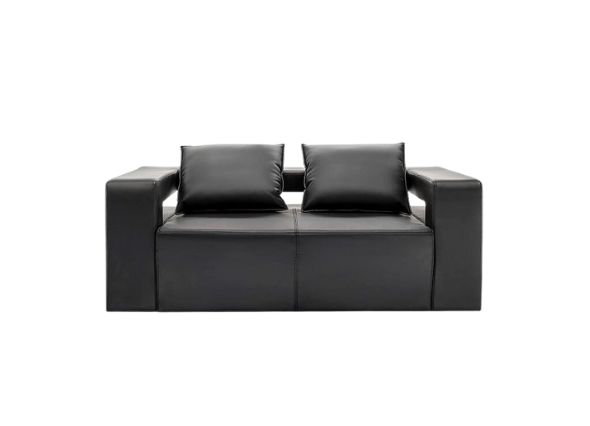 Диван Hi-Tech двухместный черный