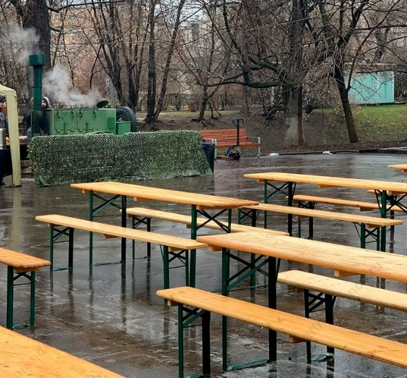 Стол складной 220×60 см