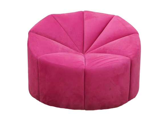 Кресло-пуф Вельвет Розовый