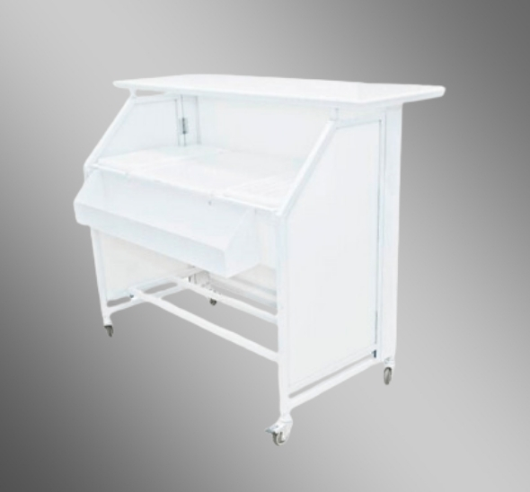 Белая разборная барная стойка