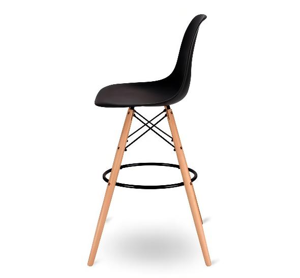 Стул барный Eames черный