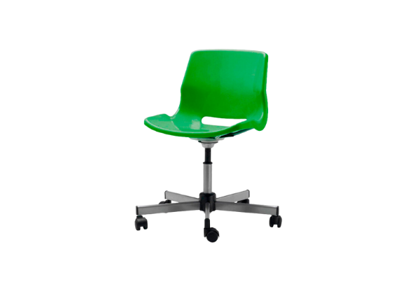 Стул пластиковый Snille зелёный