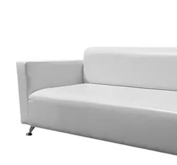 Диван Премьер двухместный белый