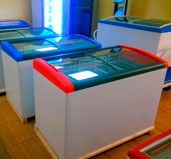 Морозильный ларь витрина 350 л