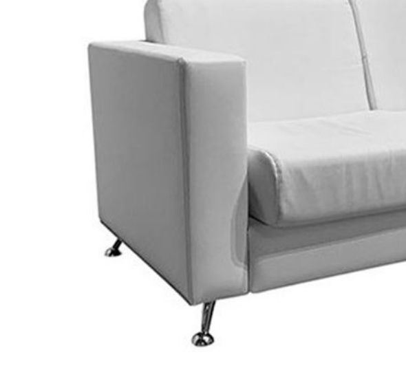 Диван Cube двухместный белый