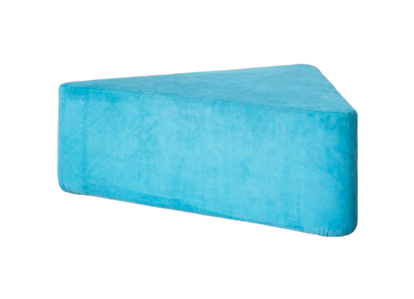 Пуфик Большой треугольник Голубой