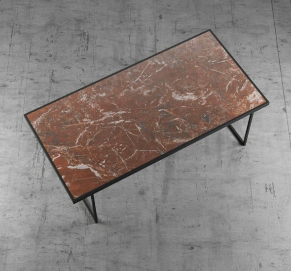 Банкетный стол Loft коричневый