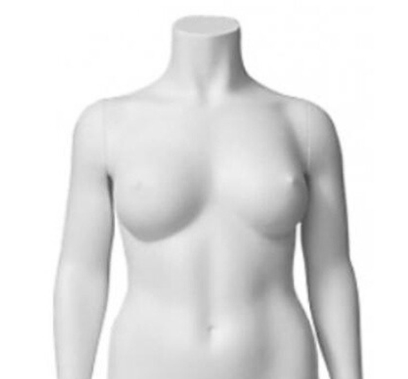 Женский удлинённый торс большого размера