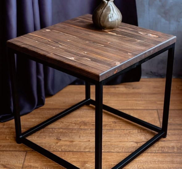 Журнальный стол Loft Craft Coffee коричневый