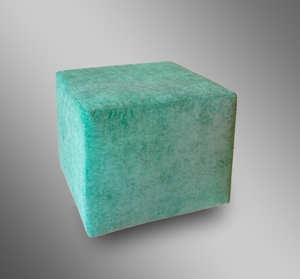 Пуфик Куб Изумруд