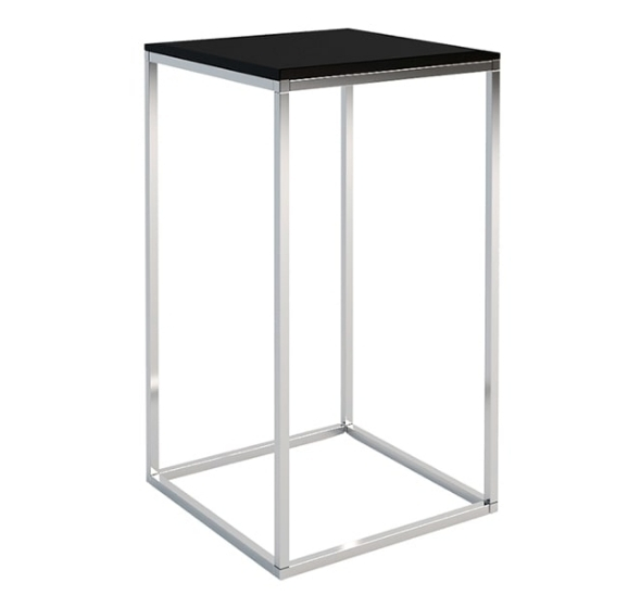 Барный стол Лаконичность с чёрной столешницей