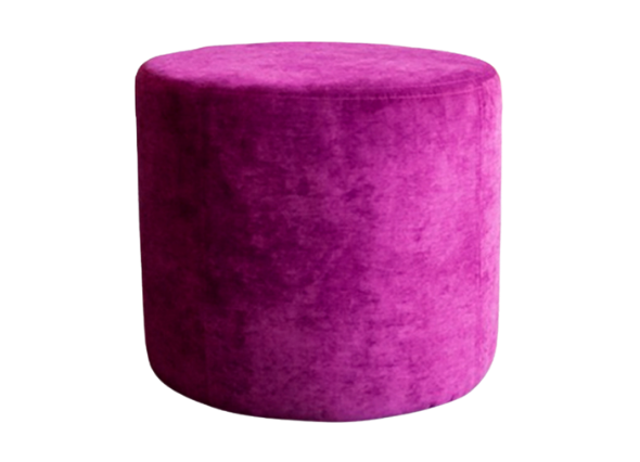 Пуфик круглый Сиреневый