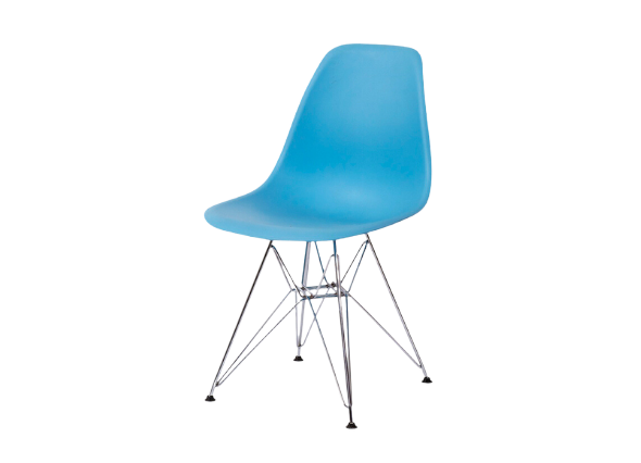 Стул Eames металл синий