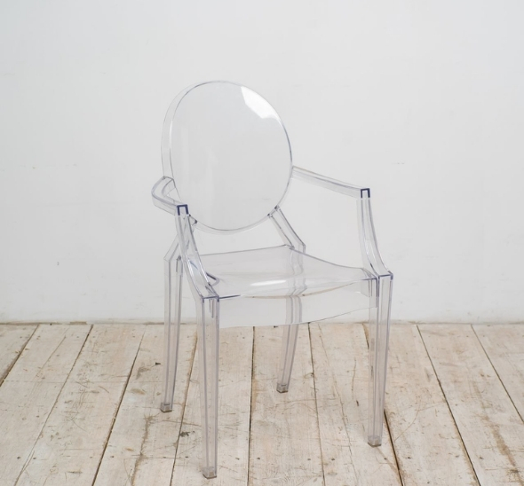 Стул детский Ghost прозрачный