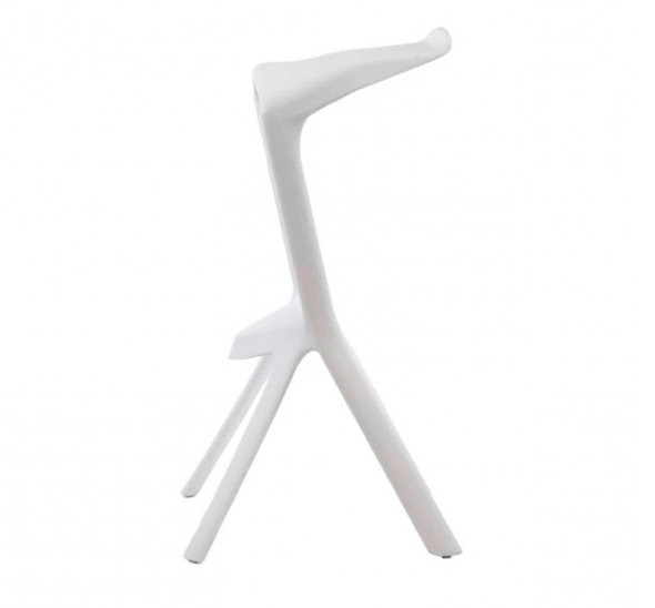 Стул барный Miura White