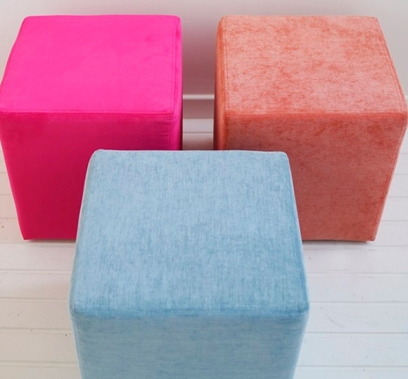 Пуфик Куб Терракот