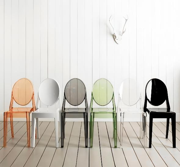 Стул Victoria Ghost белый