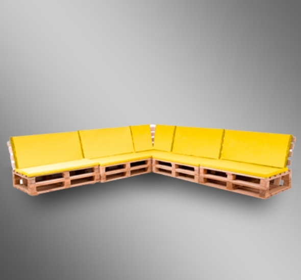 Диван модульный из паллет