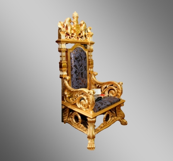 Трон Царский парча