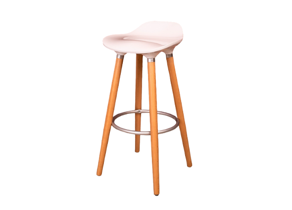 Стул барный Tucker White