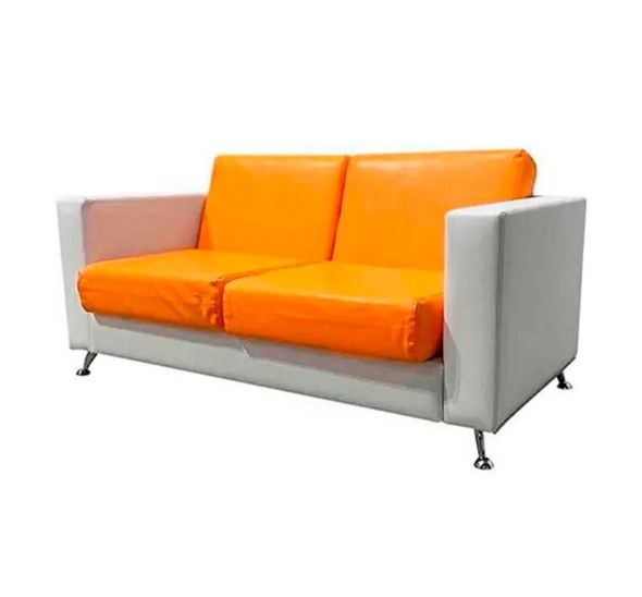 Диван Cube двухместный оранжевый