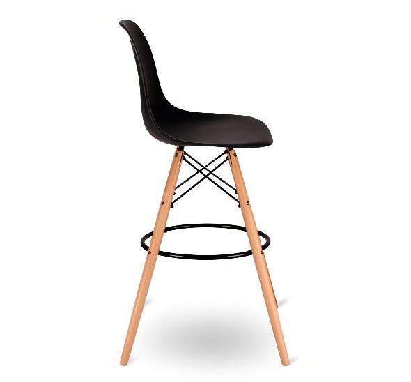 Стул барный Eames черный