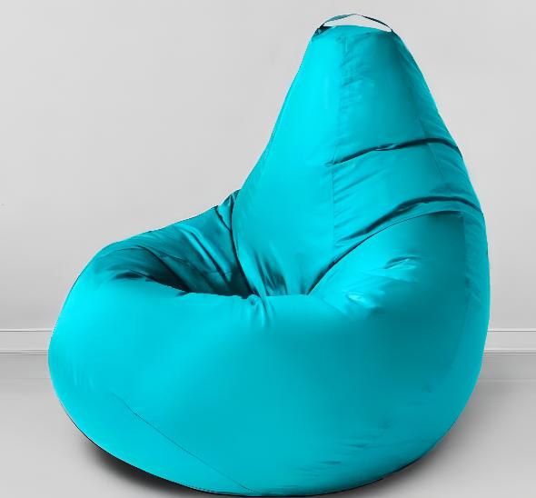 Пуф кресло-мешок голубой