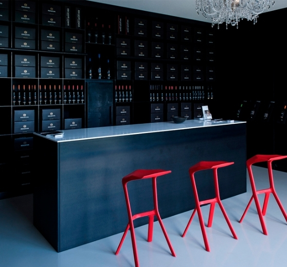 Стул барный Miura Red