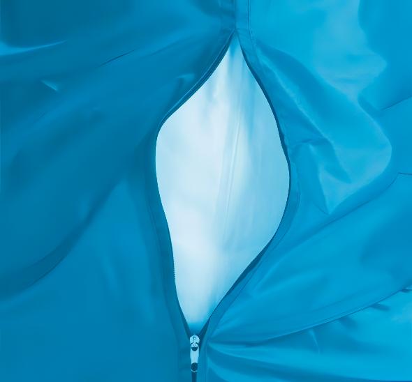 Пуф кресло-мешок голубой