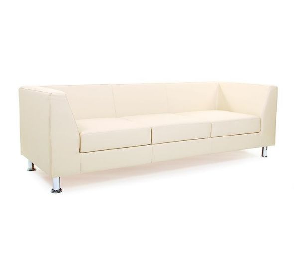 Диван President трехместный белый