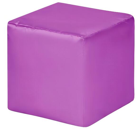 Пуф Геометрия фиолетовый