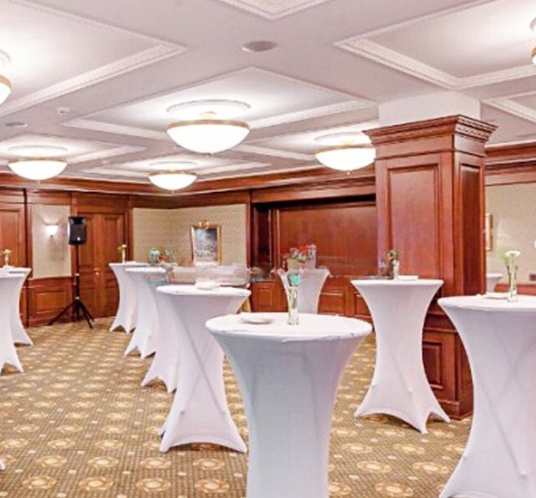 Стол коктейльный пластиковый 80х110