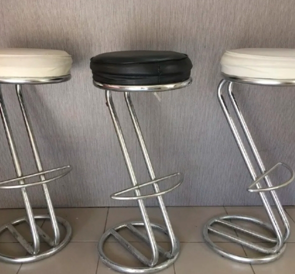 Стул барный Zeta белый