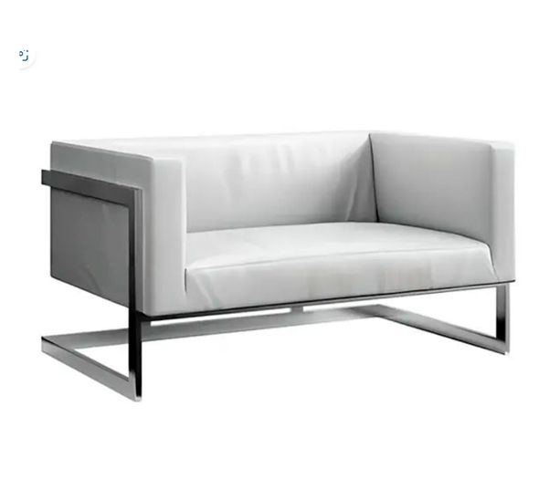 Диван Andrian Silver White