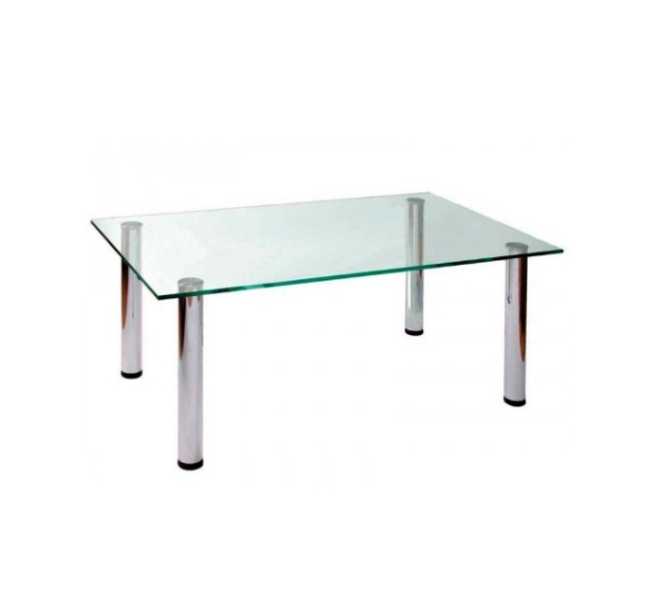 Стол стеклянный 80x50x50