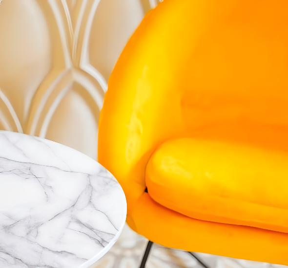 Кресло Barbara Yellow