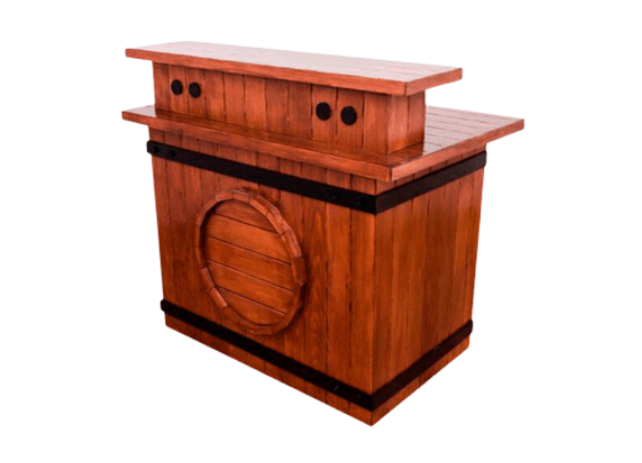Деревянная барная стойка