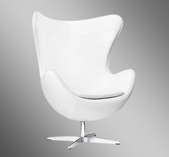 Кресло Egg Белое