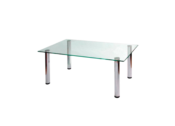 Стол стеклянный 80x50x50