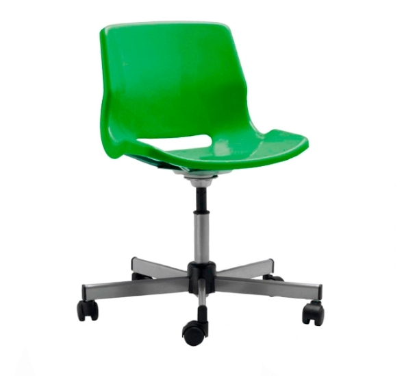 Стул пластиковый Snille зелёный