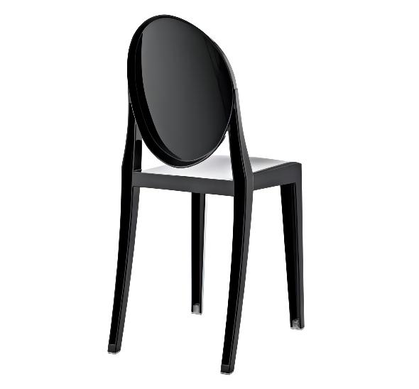 Стул Victoria Ghost черный