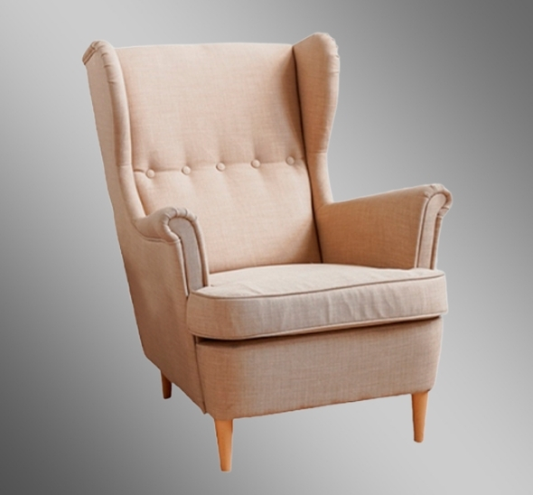 Кресло Страндмон Бежевое