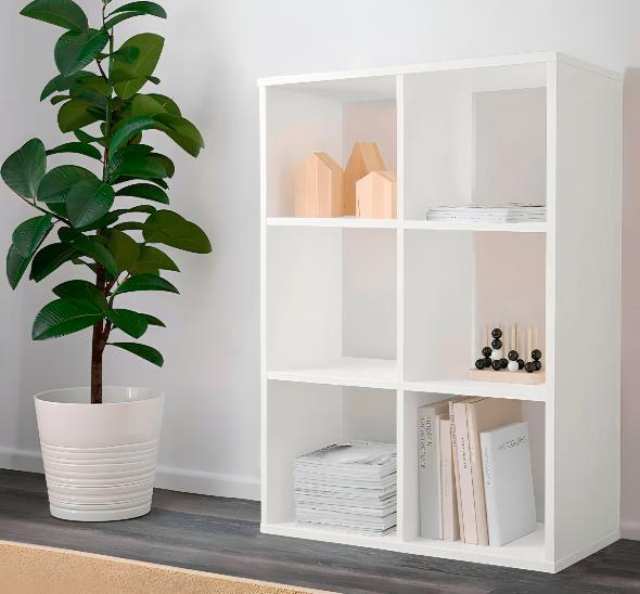 Стеллаж на 6 ячеек