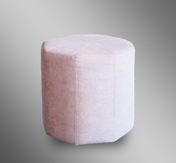 Пуфик многоугольный Бежевый