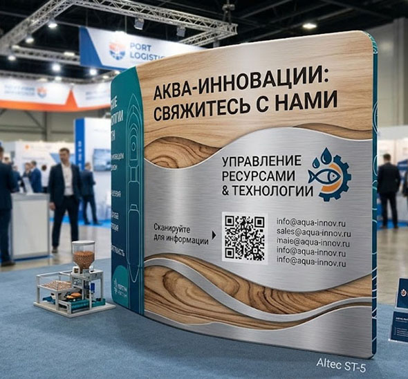 Стенд Altec ST-5 "Лодка" без подсветки двусторонняя печать