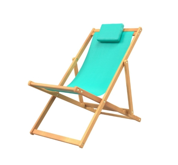 Голубой шезлонг